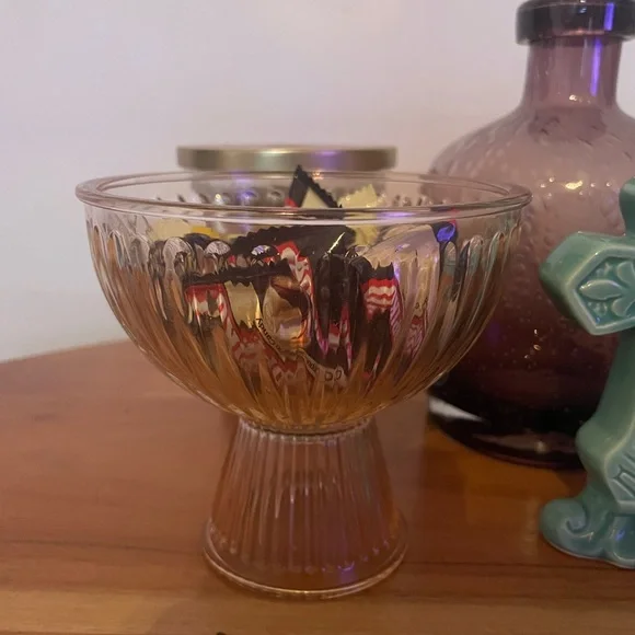 Target Bullseye Tangerine Pedestal Catch Dish - Picture 2 of 5